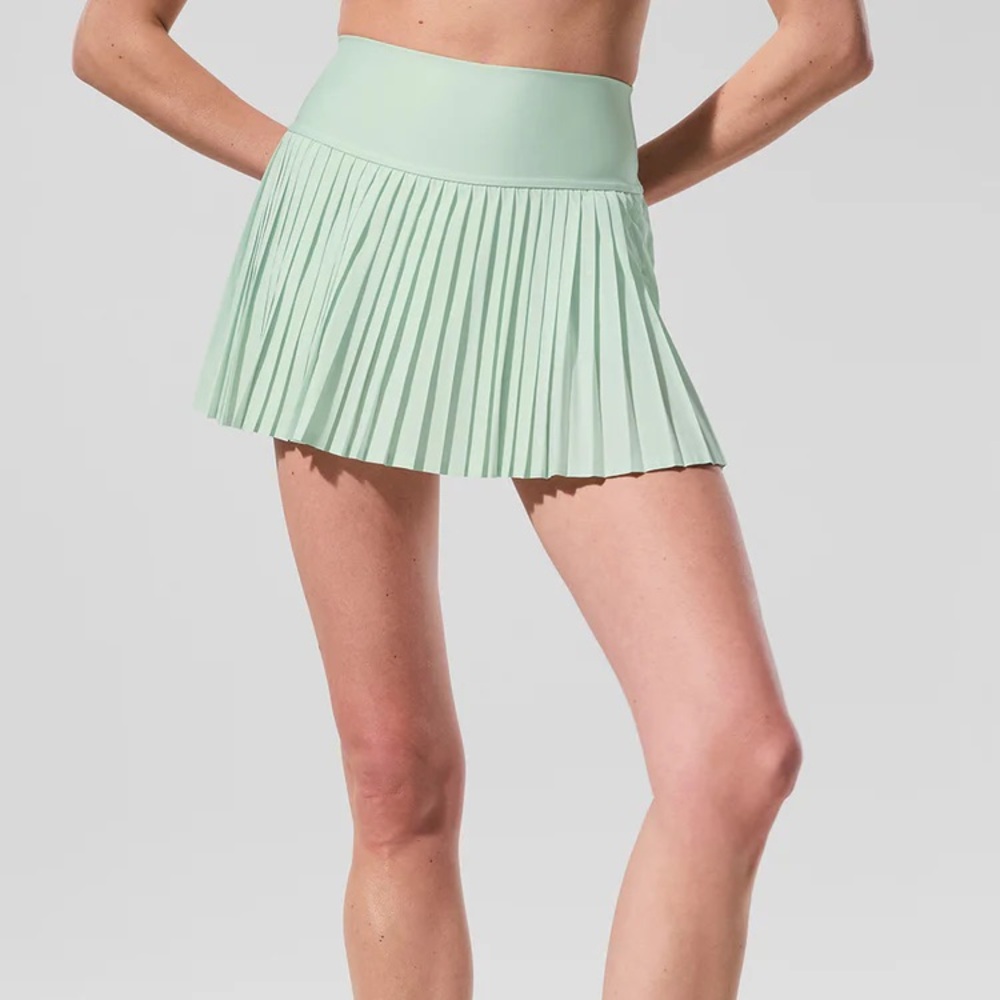 Alo Grand Slam Tennis Skirt Spearmint NWT